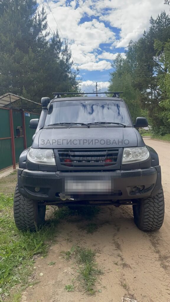 УАЗ Патриот с лифтом 10 см — оформляем по-настоящему серьёзный тюнинг 🛻